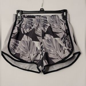 Nike Dri-fit Women's Monstera Leaf Athletic Shorts Size S